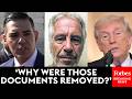 Garcia Accuses DOJ Of Removing Documents With 'Serious Allegations' Against Trump From Epstein Files