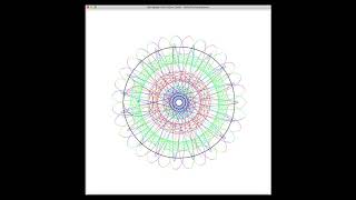 Spirograph with Python Turtle