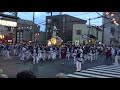 令和元年8月14日　金岡神社盆踊り大会　大道　宮入