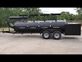 1000 gallon walk up trailer moberg smokers