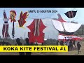 KOKA KITE FESTIVAL #1 DI PANTAI PADANG GALAK BALI SABTU 10 AGUSTUS 2024