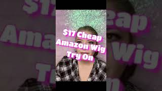 $17 Cheap Amazon Wigs Look Expensive! Wig Try On - AISI BEAUTY Synthetic Wig! #shorts