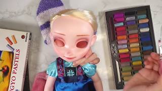 CUSTOM DOLL FROZEN ELSA REPAINTING5 _ 디즈니 베이비돌 엘사 리페인팅