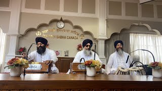 Bhai Lakhwinder Singh Ji Hazuri Ragi Sri Darbar Sahib - Gursikh Sabha Canada (Day 4)