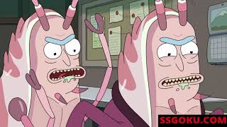 Nazi Shrimp Rick- Rick Enters Different Realities Rick and Morty Season 4 episod