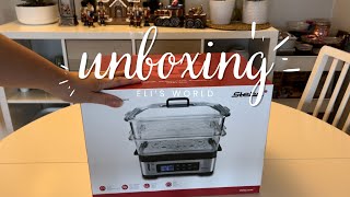 LIFE IN NORWAY: STEBA ELECTRIC STEAMER UNBOXING | ELI’S WORLD