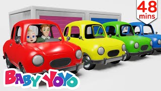 The colors song (Car Wash) + more nursery rhymes & Kids songs - Baby yoyo
