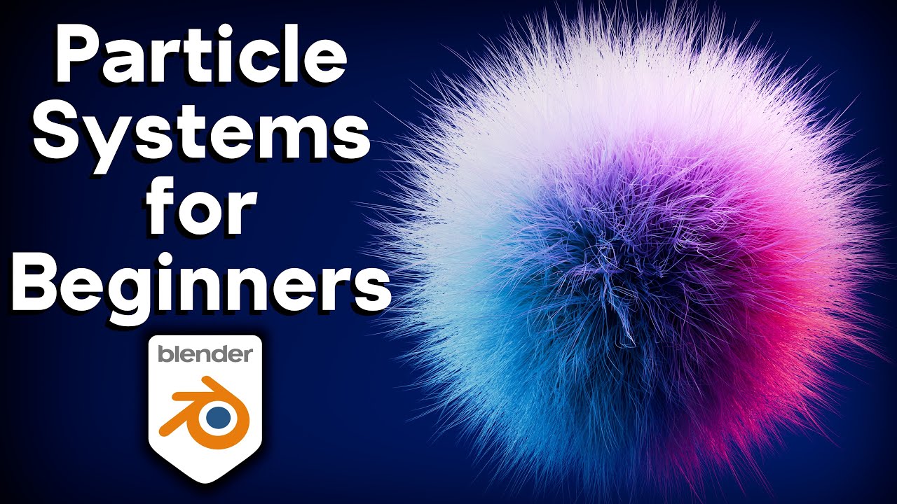 Particle Systems For Beginners Blender Tutorial Youtube