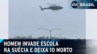 Tiroteio em escola na Suécia deixa 10 mortos, diz polícia | SBT Brasil (04/02/25)