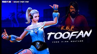 Toofan - KGF Chapter 2 | KGF Chapter 2 Toofan Free Fire TikTok Remix Montage | KGF Chapter 2