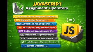 Learn JavaScript Assignment Operators in Easy Way 🚀|| =, +=, -=, *=, /=, %=, **=, &&=, ||=, ??=, ...