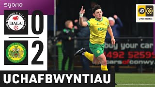 Uchafbwyntiau | Highlights: Y Bala 0-2 Caernarfon | JD Cymru Premier