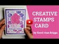 Tutorial: Easy Card Backgrounds with Creative Stamps