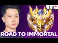 PUSH RANK KE IMMORTAL (MOBILE LEGENDS) LIVE