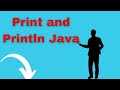 Java Tutorial : Difference between Print and Println