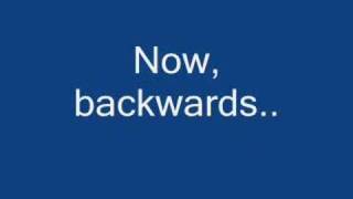 Spongebob Loop De Loop backwards
