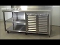 Ανοξείδωτος Σύνθετος Πάγκος Κατασκευής Omega One Catering Cupboard Units -Special Constructions