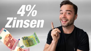 Hier gibt es das beste Tagesgeld Konto: 4% Zinsen!