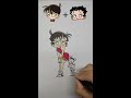 【tiktok】名探偵コナン ベティちゃん = お絵描きチャレンジ shorts