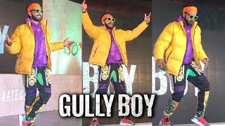Ranveer Singh CRAZY RAPPER Look At Gully Boy Trailer Launch