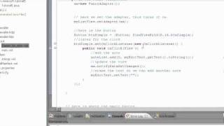 Android Tutorial 5 - Custom ArrayAdapter Class