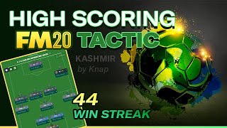 Best Football Manager Tactic \\\\ A High Scoring FM20 Tactic