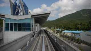 [HD] 부산 4호선 전면영상 / 釜山地下鉄4号線 / Front view of Busan Subway Line 4