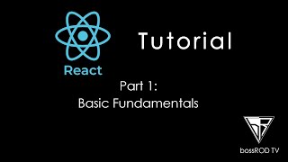 [TAGALOG] React JS Tutorial Part 1 - Basic Fundamentals