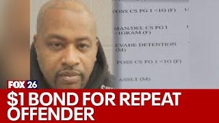 Harris County judge sets $1 bond to habitual offender