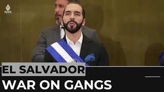 El Salvador’s president claims victory against gangs after crackdown