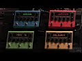 AmpliTube X-GEAR pedals - demo