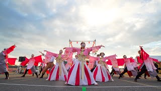 [4K] 岡⼭うらじゃ連 旭　こいや祭り 2021 2日目 やぐら会場