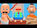 Baby & Daddy STUCK In EVIL DENTIST!