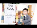 【 記念写真 】２歳のお誕生日記念に写真を撮ってきました 　ながくん１歳１０ヶ月