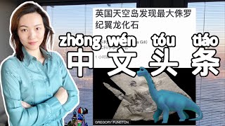 【Understanding daily headlines】|读懂中文头条|英国天空岛发现最大侏罗纪翼龙化石