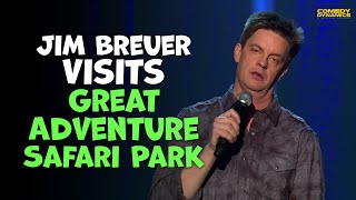 Jim Breuer Visits Great Adventure Safari Park