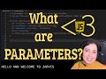 What are PARAMETERS? | JavaScript in LESS-THAN 3 | JavaScript Beginner Series