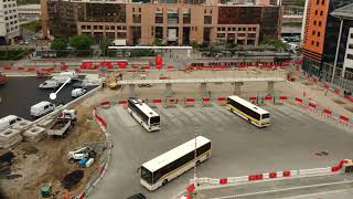 Actus chantier : place de Francfort - 15 mois de travaux en 3 minutes