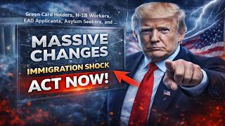 BREAKING Massive USCIS Changes in 2026 — Green Cards, H 1B, EAD, Asylum ALL Affected!