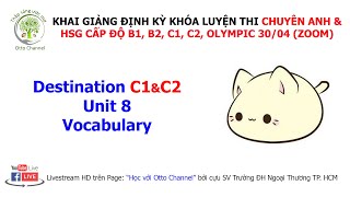 DESTINATION C1&C2 - UNIT 8 (PART G, H, I, J)