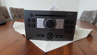 6 tuşlu OPEL CD30 MP3 stereo AUX (part 1)