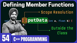 Defining Member Functions in C++