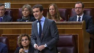 El monumental repaso de Casado a Sánchez en el Congreso