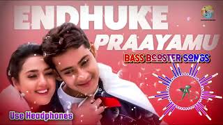 Endhuke Praayamu🎧 Bass Boosted  Songs🎧 | Raja Kumarudu Movie |Mahesh Babu, Preity Zinta|