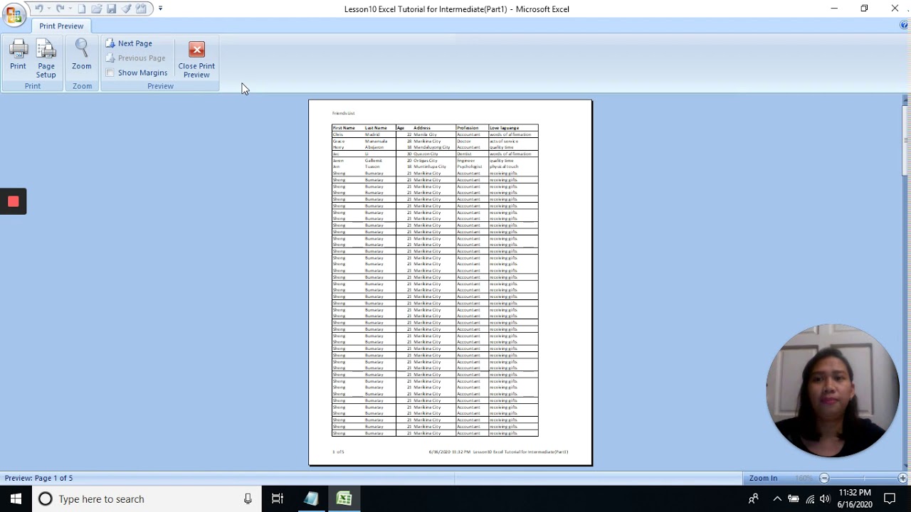 Excel Tutorial For Intermediate Part 1 (3of3) - YouTube