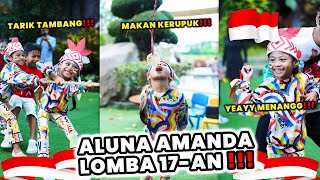 LOMBA TARIK TAMBANG ALUNA VS AMANDA!! SIAPA YANG MENANG??