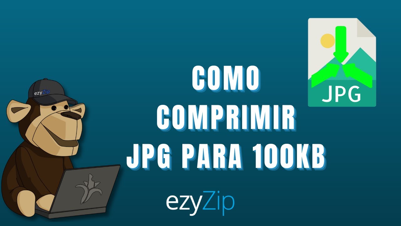 Como Compactar JPEG Para 100kb | Reduza O Tamanho Do JPEG (por Exemplo ...