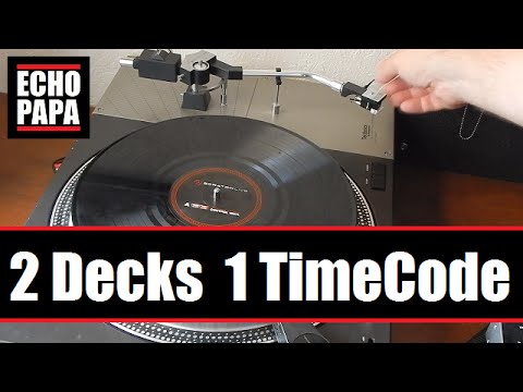 VirtualDJ 8: Control 2 Decks with 1 TimeCode VirtualDJ 8: Control 2 Decks with 1 TimeCode