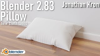 Pillow Creation in Blender 2.83 [new Cloth Tools] | English