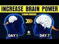 5 BRAIN EXERCISES for Increasing Brain Power (Tamil) | Do This to Unlock Brain | almost everything